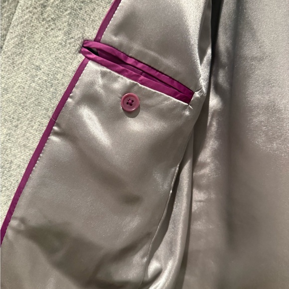 J. Crew Classic Gray Trench Coat - Picture 5 of 6